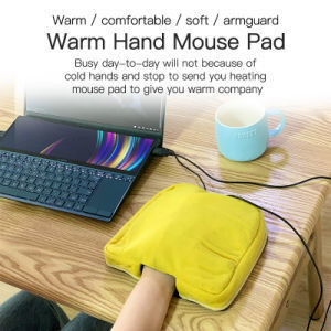 Individuell angepasste einseitige USB-Heizungspad-Maus perfekt für Winterwärme und Werbung