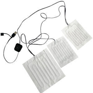 RSHP-017 Biegebeständigkeit Wasserdicht Portable 5V Warm elektrische Wärme Pad für Kleidung